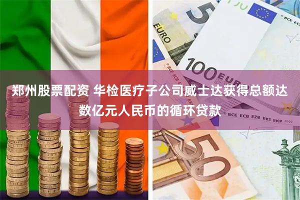 郑州股票配资 华检医疗子公司威士达获得总额达数亿元人民币的循环贷款